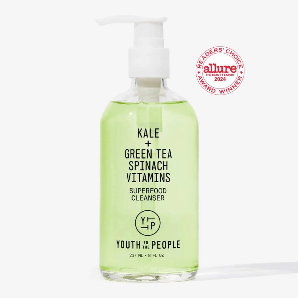 Youth to the People Kale + Green Tea Spinach Vitamins Superfood Cleanser - 8 oz